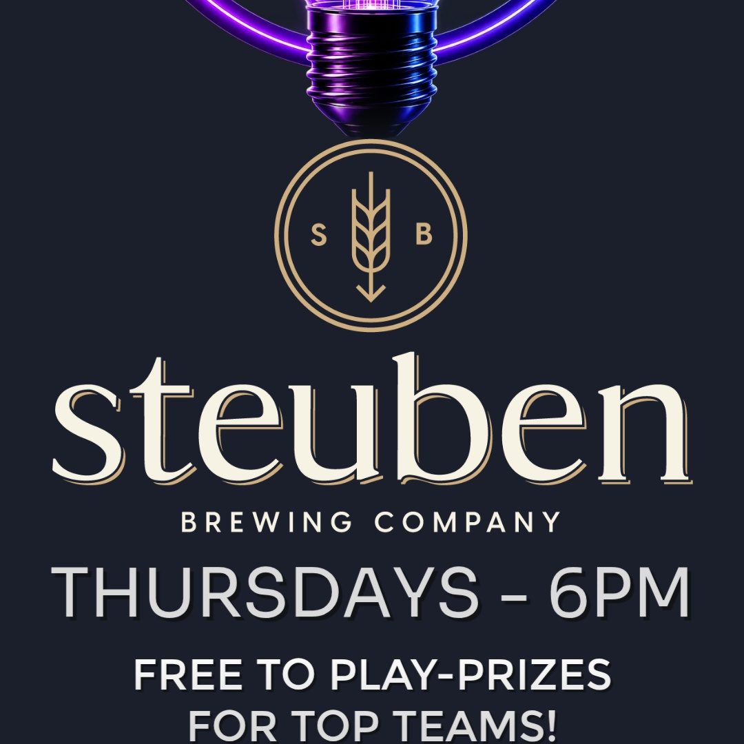 It's Thursday. The weekend is close enough to smell, so let's make your brain earn it. 🧠🍺

Tonight's FLX Trivia lineup:

Steuben Brewing Co (@steubenbrewing), Pulteney: 6pm
Keg & Barrel Brewing Co (@keg_barrel_keuka), Dundee: 6pm

Free to play, prizes for the top teams, and absolutely zero judgment when you confidently answer "Abraham Lincoln" to a question about Taylor Swift. Okay, a little judgment.

Full schedule and every other night of the week: FLXTrivia.com

#FLXTrivia #FingerLakes #PubTrivia #TriviaNight #KeukaLake #SteubenBrewing #KegAndBarrel #PulteneyNY #DundeeNY #ThursdayNight